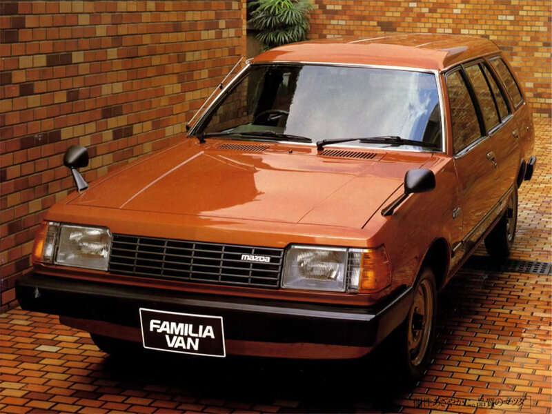 Mazda Familia (FA4TV, FA4UV) 4 поколение, рестайлинг, универсал (04.1979 - 12.1985)